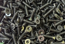 Holzsurub Torx 5x20 x 50 Buc, cap inecat, negru