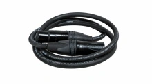 Cablu mufat Klotz MC2000 2x0.22mm - Neutrik XLR NC3MXX+FXX-B 2m