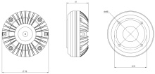 Difuzor driver 1.4 Inch B&C DE640U- 8 Ohm - Img 2