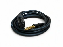 Cablu mufat Klotz MC2000 2x0.22mm - Neutrik XLR Mamă - Jack TRS 10m