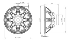 Difuzor woofer 21 inch B&C 21IPAL - 1 Ohm - Img 4