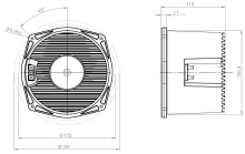 Difuzor woofer 6.5 inch B&C 6NSM51 - 8 Ohm