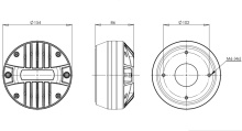 Driver 2 Inch B&C DE1085TN- 16 Ohm - Img 2