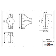 Horn Line Array 1.4 Inch B&C ME148 - Img 3