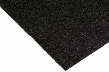 Mocheta premium antracit (negru cu insertii gri) 1.62m Latime