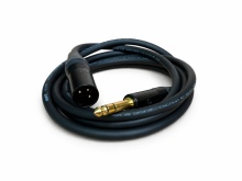Cablu mufat Klotz MC2000 2x0.22mm - Neutrik XLR - Jack TRS 1m