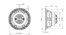 Difuzor coaxial 10 Inch B&C 10FCX64 - 8 Ohm - Img 4