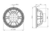 Difuzor woofer 12 inch B&C 12NDL88 - 4 Ohm - Img 4