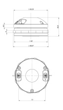 Driver 1" 18 Sound ND1018BT 8 Ohm - Img 2