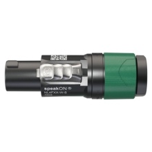 Conector speakON Neutrik NL4FXX-W-S 4 poli, 37A, profesional - Img 3
