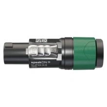 Conector speakON Neutrik NL4FXX-W-S 4 poli, 37A, profesional - Img 3