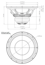 Difuzor Coaxial 12" 18 Sound 12NCX910 8 Ohm - Img 3