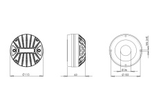 Difuzor driver 1.4 Inch B&C DE990TN - 8 Ohm - Img 2