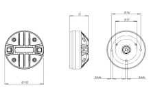 Difuzor driver 1 Inch B&C DE502 - 16 Ohm - Img 2