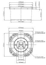 Difuzor woofer 8 inch 18 Sound 8NM610 8 Ohm - Img 2