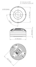 Driver 1.4" 18 Sound ND3T 16 Ohm - Img 2