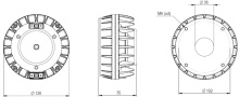Driver Coaxial 1.4 Inch B&C DCX354- 16 Ohm - Img 2