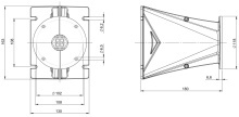 Horn Line Array 1.4 Inch B&C ME242 - Img 3