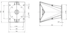 Horn Line Array 1.4 Inch B&C ME242 - Img 3
