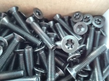 Surub Torx M5x30 x 50 buc, cap inecat, negru