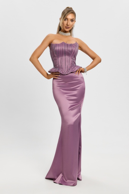 Rochie BBY Din 2 Piese Corset si Fusta