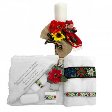 Lumanare Traditionala Botez Fete - Img 3