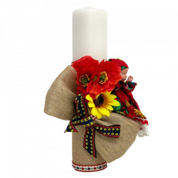 Lumanare Traditionala Botez Fete - Img 2