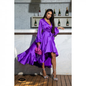 Rochie Mov Lunga Mexton