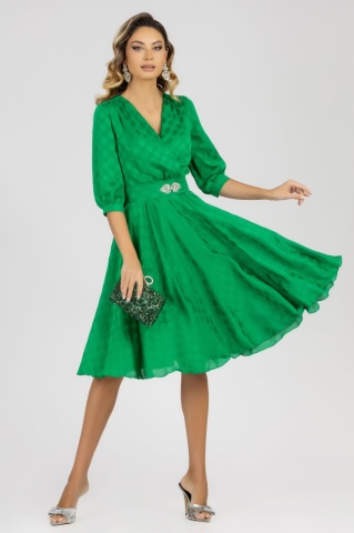 Rochie Pretty Girl Eleganta Verde - Img 1