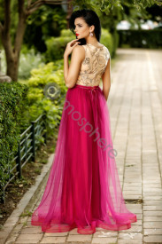 Rochie Atmosphere Eleganta cu Broderie Aurie - Img 2