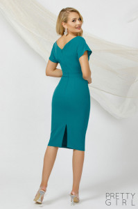 Rochie Pretty Girl Midi Eleganta tip Creion - Img 3