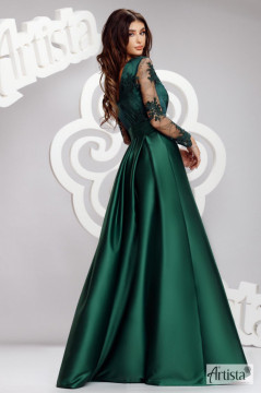 Rochie Artista Lunga Verde - Img 2