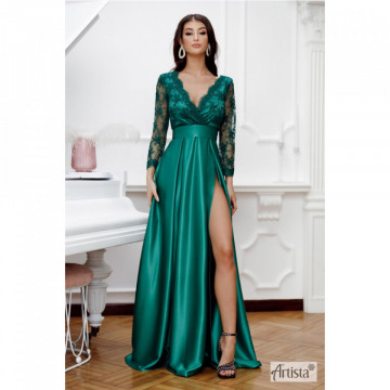 Rochie Artista Lunga Verde - Img 1