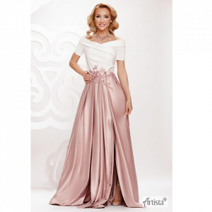 Rochie Eleganta Lunga Artista Roz Prafuit - Img 1