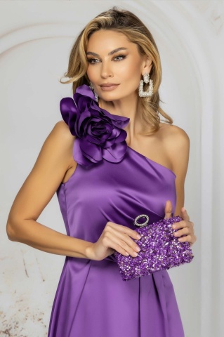 Rochie Pretty Girl Lunga Mov - Img 2