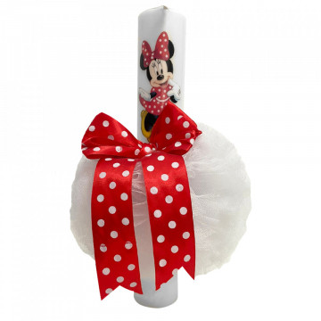 Lumanare Minnie Botez Fete - Img 1