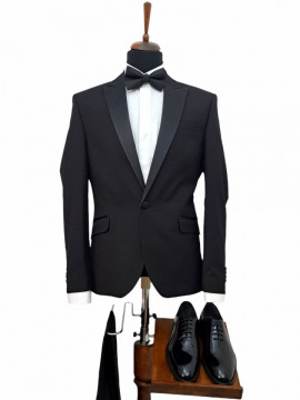 Costum Ceremonie Slim Fit Negru - Img 1