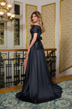 Rochie Pretty Girl Lunga Neagra - Img 2