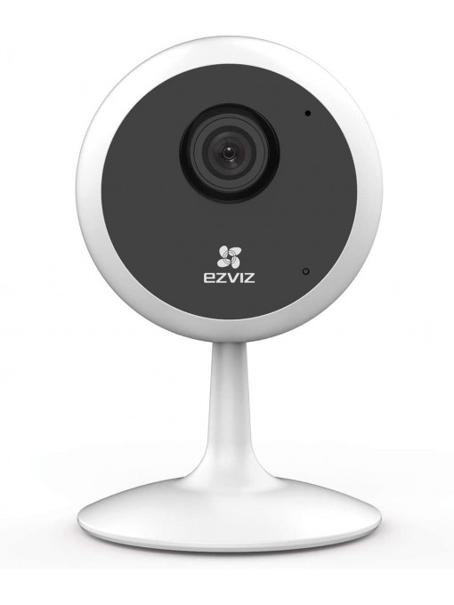 Cameră de supraveghere Wi-Fi de interior EZVIZ C1C 1080P, vedere nocturnă de 12 m, audio bidirecțional, detecție mișcare, unghi larg 130, Wi-Fi 2,4 Ghz, compatibil Alexa