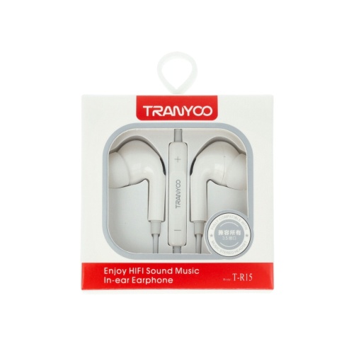 Handsfree audio stereo cu conector jack Tranyoo T-R15