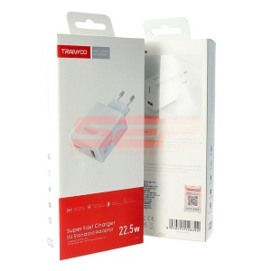 Adaptor priza USB Fast Charge TRANYOO 22.5W T-EU4 - Img 3