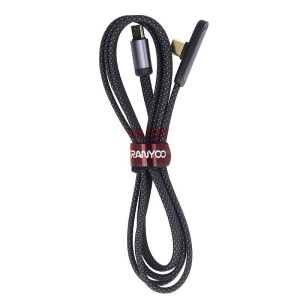 Cablu date 90 Angle Type-C - Type-C 65W Tranyoo CC-3 - Img 4