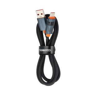 Cablu date Digital Display USB - Type-C 100W Fast Charge TRANYOO AC-6 - Img 2