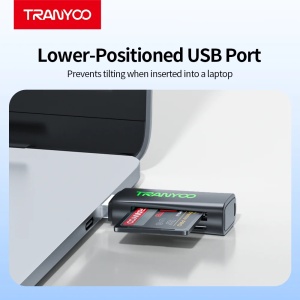 Cititor carduri SD + micro-SD TRANYOO T-EP1 - Img 3