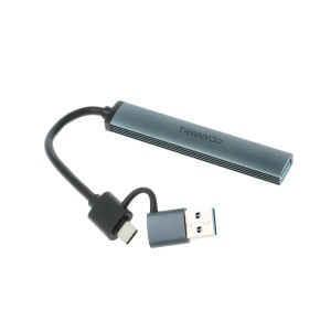 HUB extindere USB-A + USB-C 4 in 1 TRANYOO HB11-AC - Img 4