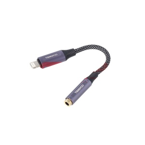 Adaptor audio jack 3.5mm - Lightning Tranyoo T-E9 - Img 2