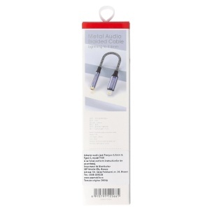 Adaptor audio jack 3.5mm - Lightning Tranyoo T-E9 - Img 5