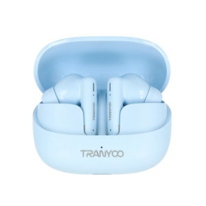 Casti audio stereo Wireless TRANYOO T-M26 Blue - Img 1