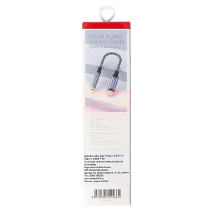 Adaptor audio jack 3.5mm - Lightning Tranyoo T-E9 - Img 3
