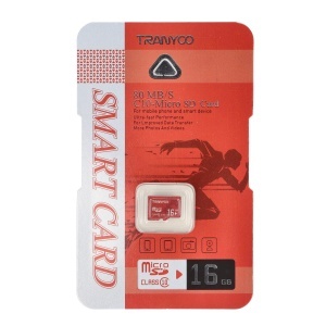 Card memorie micro-SD 16GB C10 TRANYOO